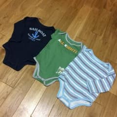 HAKOTA様専用☆長袖ロンパース95  3枚セットのサムネイル