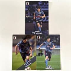伊東純也 カード サッカー日本代表チップス 2022 - メルカリ