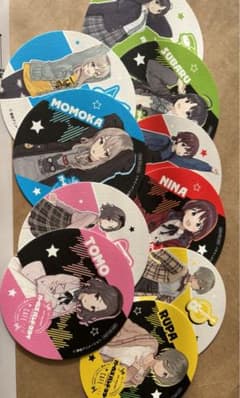 ！ラス1！ガールズバンドクライ ガルクラ コラボカフェ コースター 全種セット