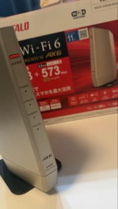 BUFFALO Wi-Fi 6 無線LANルーター WSR-5400AX6Sのサムネイル