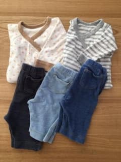【最終価格.数日で削除予定】ユニクロ　ギャップ　ベビー服　7点セットのサムネイル