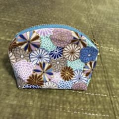 和柄 花柄 ポーチ 小銭入れ ハンドメイドのサムネイル