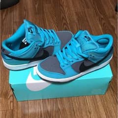 【美品】NIKE DUNK LOW SB ダンク ティファニーのサムネイル