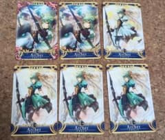 Fate/Grand Order アーチャー アタランテ カード5枚セットのサムネイル