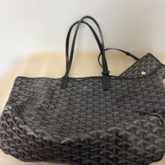 Goyard ブラック トートバッグ