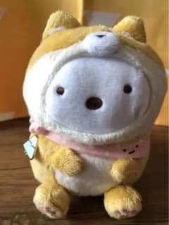 스미코구라시 시로쿠마 코이누토이누코코 봉제인형