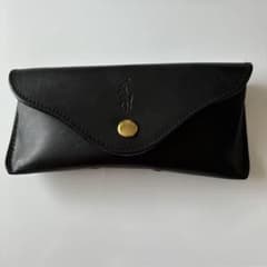 Polo Ralph Lauren レザーメガネケース ブラックのサムネイル