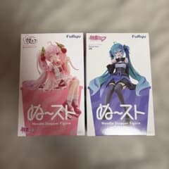 하츠네 미쿠 ぬーる 스토퍼 피규어 2종 세트