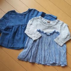 女の子 size80 長袖 トップスセットのサムネイル
