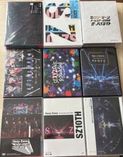Sexy Zone ライブ映像作品 8本セットのサムネイル