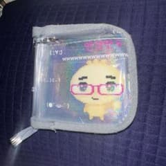 SPINNS スピンズ メガネ餃子 アンギョンマンドゥ クリアウォレット