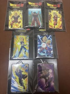 ドラゴンボールZ PIICA クリアパスケース 7枚セット - メルカリ