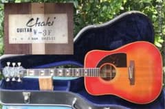 Chaki GUITAR W-3F 茶木 アバロン Chaki GUITAR W-3F 茶木 アバロン - メルカリ