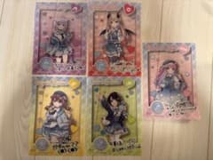 ホロライブ クリアカード 5種セットのサムネイル