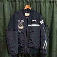 Ｊyugo様専用 AVIREX MA-1 BLACK KNIGHTSのサムネイル