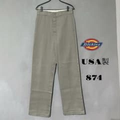 90s USA製 ディッキーズ874 ライトグレー ヴィンテージ Dickies - メルカリ