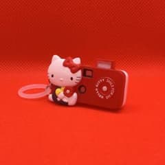ハローキティ カメラ めじるしアクセサリーなつかしアイテムミニチュアコレクションのサムネイル