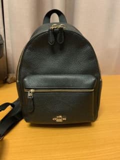 COACH コーチ リュック ブラック レザーのサムネイル