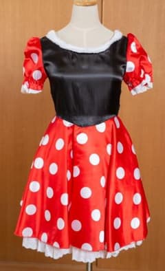 ミニーちゃん風 コスプレ ワンピース 中古 イベント ハロウィンのサムネイル