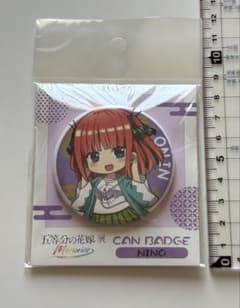 五等分の花嫁展　缶バッジ　中野二乃　ごとよめ
