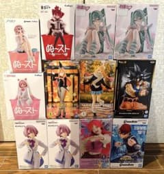 新作プライズフィギュア12個 初音ミク 学マス ヒロアカ 着せ恋 まど