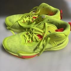 ASICS バスケットボールシューズ ネオンイエローのサムネイル