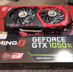 【最終値下】MSI GEFORCE GTX 1050 TI GAMINGX 4Gのサムネイル