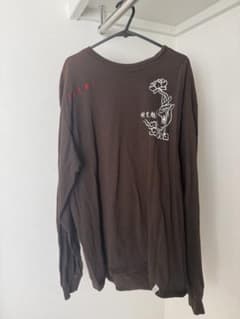 JUEMI 長袖 ロングスリーブ Tシャツ ブラウンのサムネイル