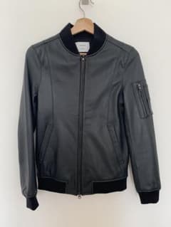 メンズ STUDIOUS レザージャケット ライダース MA-1 値下げのサムネイル