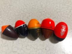 ウキ　5個セットのサムネイル