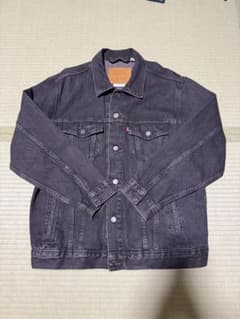 Levi's ブラック デニムジャケットのサムネイル