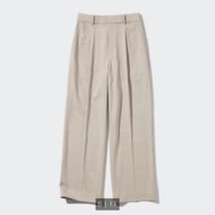UNIQLタックワイドパンツのサムネイル