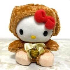 激レア！ハローキティ着ぐるみ うさぎ ぬいぐるみ もこもこ ハート型タイガーアイ 激レア！ハローキティ着ぐるみ うさぎ ぬいぐるみ もこもこ ハート型