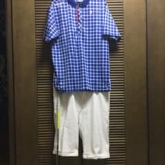 超美品　マンシング　ゴルフ　パンツ　golf LL程度のサムネイル