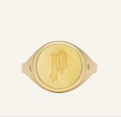 pointless journey TOY RING GOLD ENGRAVEDのサムネイル