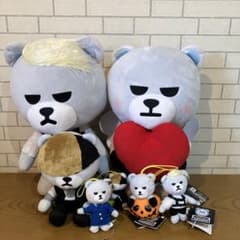 신품 KRUNK×BIGBANG 봉제인형 D-LITE 대성 7체 세트