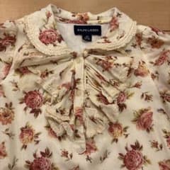 ⭐︎Ralph Laurenセット⭐︎ 花柄ワンピ90センチと長袖シャツ24Mのサムネイル