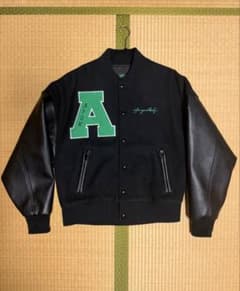 AFGK A FEW GOOD KIDS スタジャン ブラック グリーン Mのサムネイル