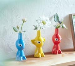 ピクミン花瓶 型陶器 花瓶3点セット - メルカリ