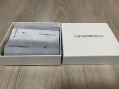EMPORIO ARMANI 二つ折り財布 黒のサムネイル