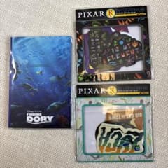 PixarHappy 복권 파인딩 돌리 엽서 & 스티커 세트