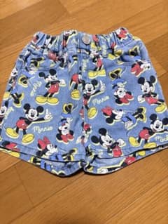 ミッキー＆ミニー デニムハーフパンツ 90のサムネイル
