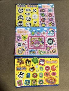 たまごっち　ジャンボシールダス　３点セットのサムネイル