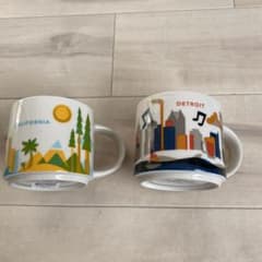 スターバックスマグカップ　DETROIT & CALIFORNIAのサムネイル