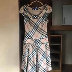 バーバリーブルーレーベル チェック柄ワンピースのサムネイル