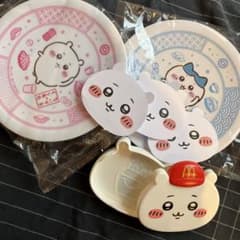 新品未使用　ちいかわ　ハチワレ　くら寿司 コラボ　皿　2枚セットのサムネイル