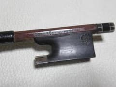 美品ドイツ製'60年代◆ヴァイオリン弓 オットー・デュルシュミット 全長75cm 美品ドイツ製'60年代◇ヴァイオリン弓 オットー・デュルシュミット