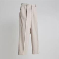 【WYM LIDNM】PE/RAYON RELAX PANTS 白パンツ Mのサムネイル