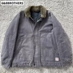 68&BROTHERS トラディショナルジャケット ダック キャンバス ワーク 
