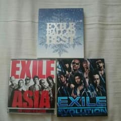 再値下げ‼ EXILE アルバム 3点セットのサムネイル
